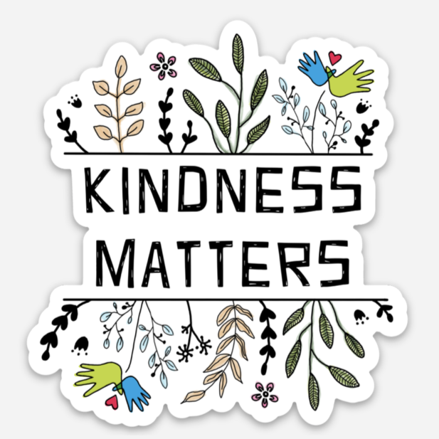 Black Lives Matter Kindness Stickers
