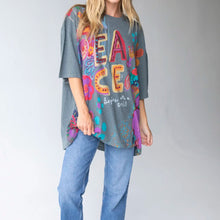 Load image into Gallery viewer, Peace Canvas Tee