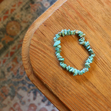 Load image into Gallery viewer, Tumbled Turquoise Stretch Bracelet