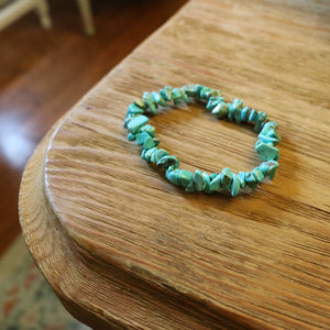 Tumbled Turquoise Stretch Bracelet