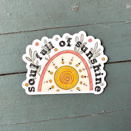 'Soul Full Of Sunshine' Sticker