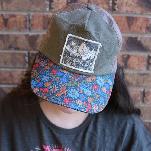 Mountain Floral Hat
