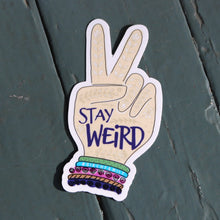 Load image into Gallery viewer, 'Stay Weird' Sticker