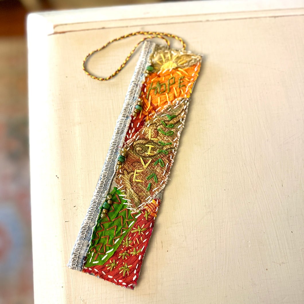 Textile Fabric Bookmarks