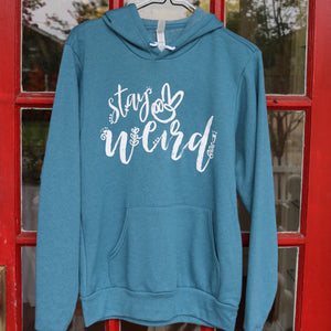 'Stay Weird' Adult Hoodie